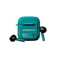 MONSTER - Audífonos Bluetooth 5.3 XKT16 Verde - PS