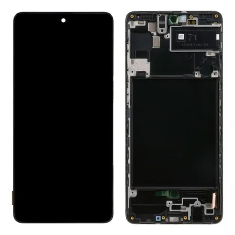 GENERICO - Pantalla Para Samsung A71 Oled Con Marco