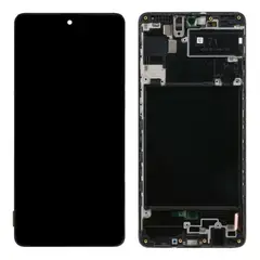 GENERICO - Pantalla Para Samsung A71 Oled Con Marco