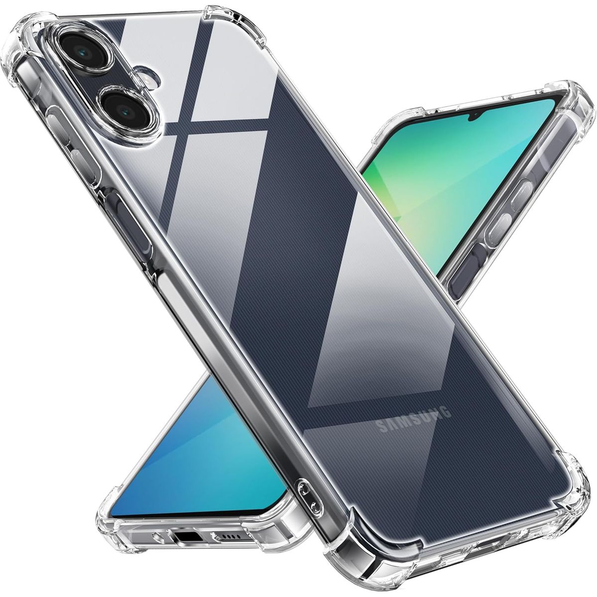 GENERICO - FUNDA TRANSPARENTE PARA GALAXY A06 4G  5G ESQUINAS REFORZADAS
