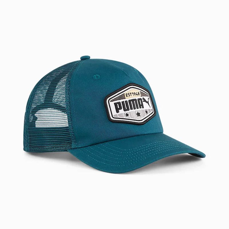 PUMA - Jockey Visera Curva Trucker Puma 024046-08 Verde