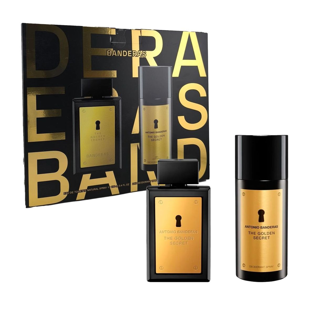 ANTONIO BANDERAS - ANTONIO BANDERAS THE GOLDEN SECRET ESTUCHE EDT 100ML+D 150ML