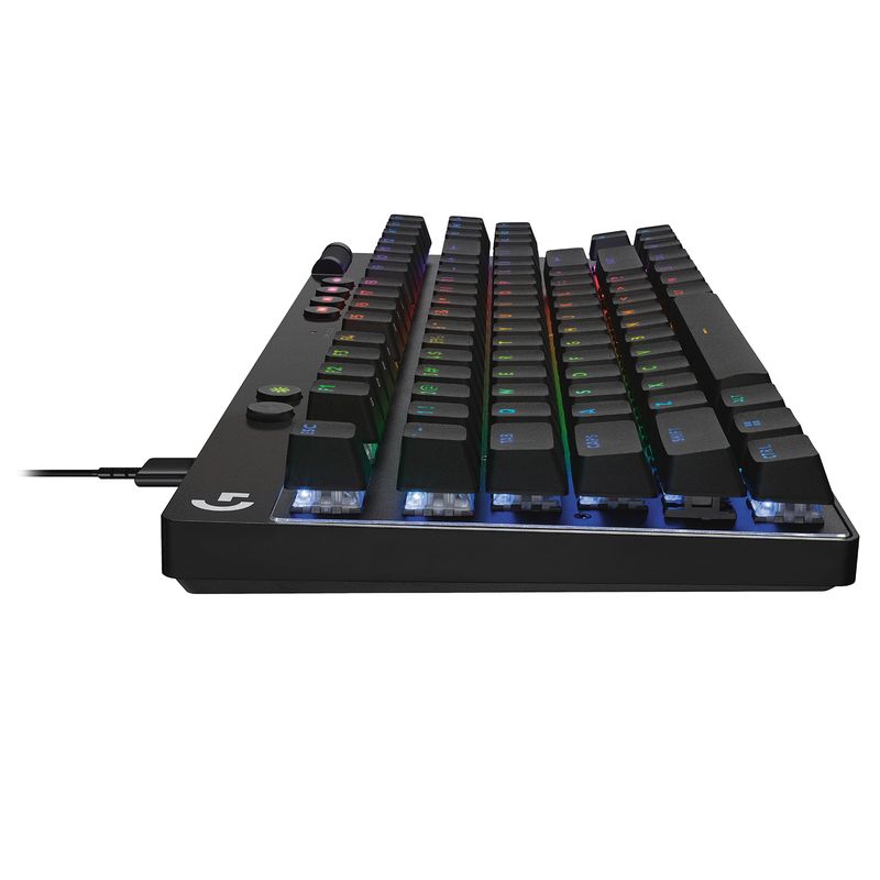 LOGITECH - Teclado Logitech Pro X TKL Rapid US Black