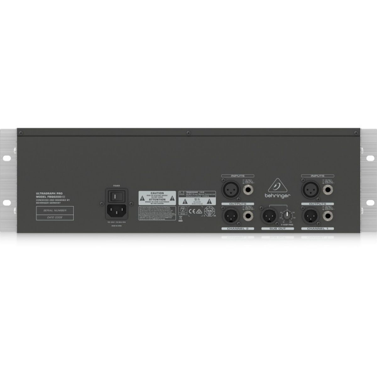 BEHRINGER - Behringer Ultragraph pro FBQ6200HD
