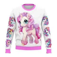 ESTAMPA MANIA - Polerón Infantil Unicornio D1