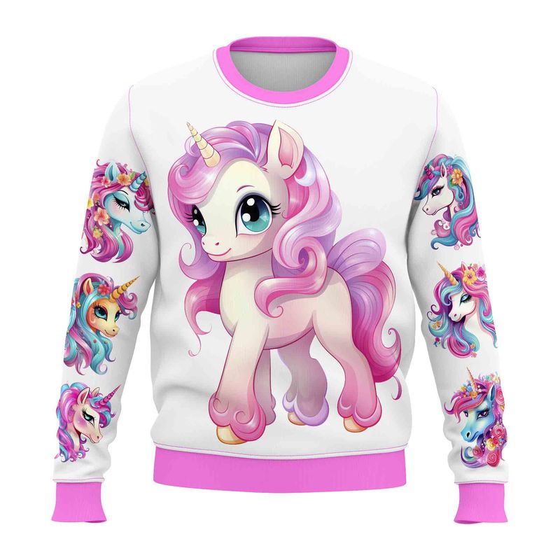 ESTAMPA MANIA - Polerón Infantil Unicornio D1