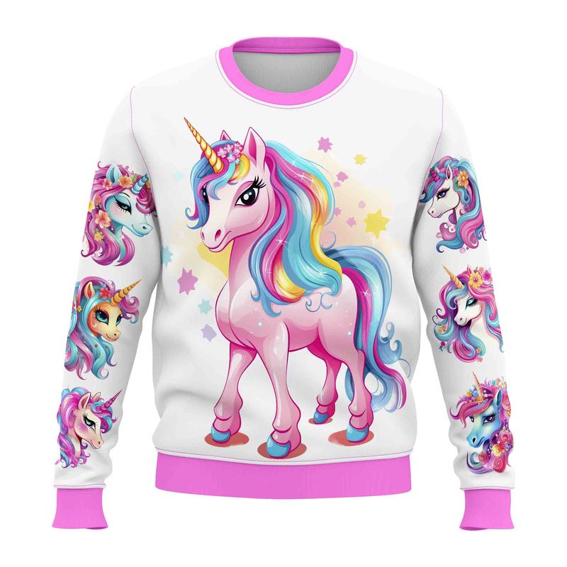 ESTAMPA MANIA - Polerón Infantil Unicornio D2