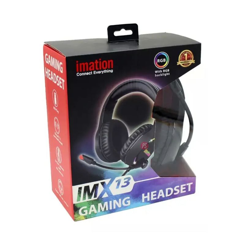IMATION - Audífonos Gamer 7.1 Iluminación Rgb Imation Imx13 - PS