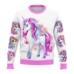 ESTAMPA MANIA - Polerón Infantil Unicornio D3
