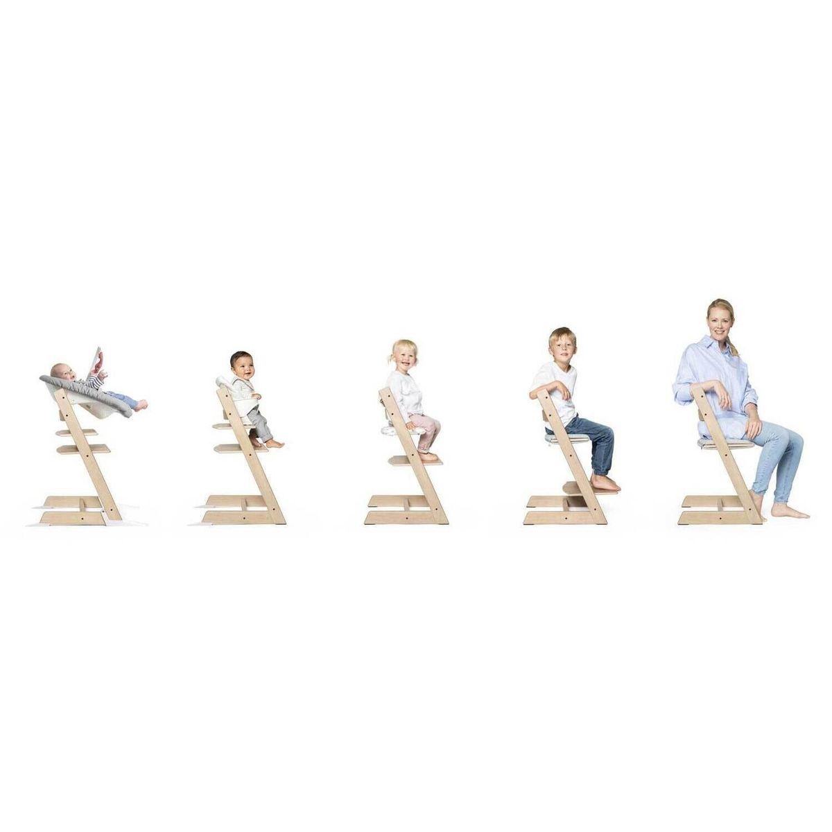 STOKKE - Silla de comer stokke tripp trapp black