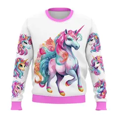 ESTAMPA MANIA - Polerón Infantil Unicornio D7