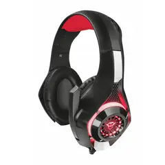 TRUST - Audífonos Gamer Gxt 313 Nero Led Rojo - Ps