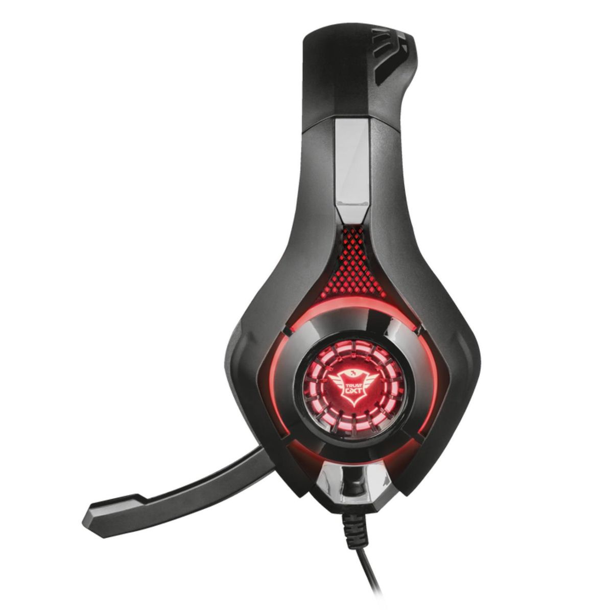 TRUST - Audífonos Gamer Gxt 313 Nero Led Rojo - Ps