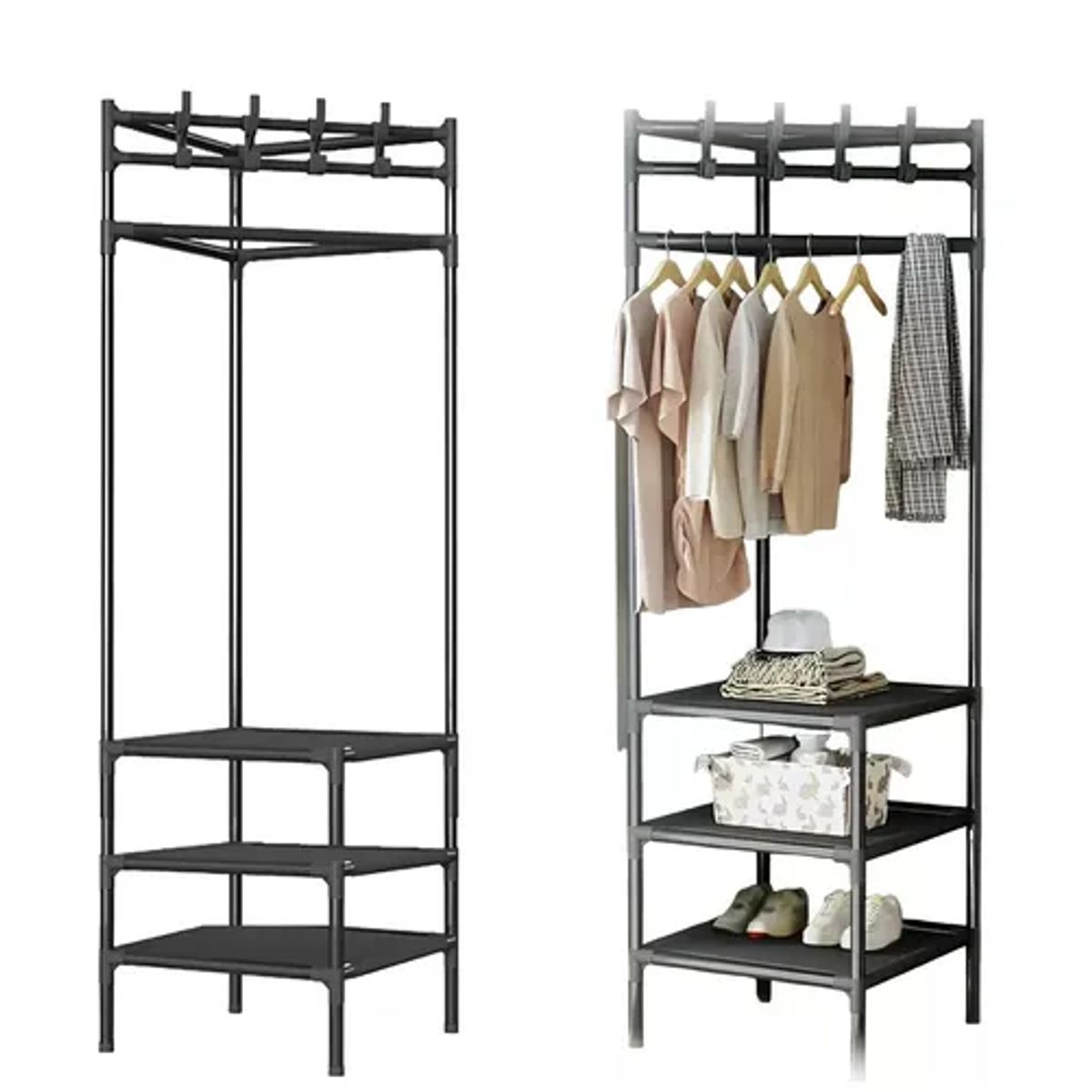 GENERICO - Closet Plegable Organizador Ropa Accesorios Estante Armable