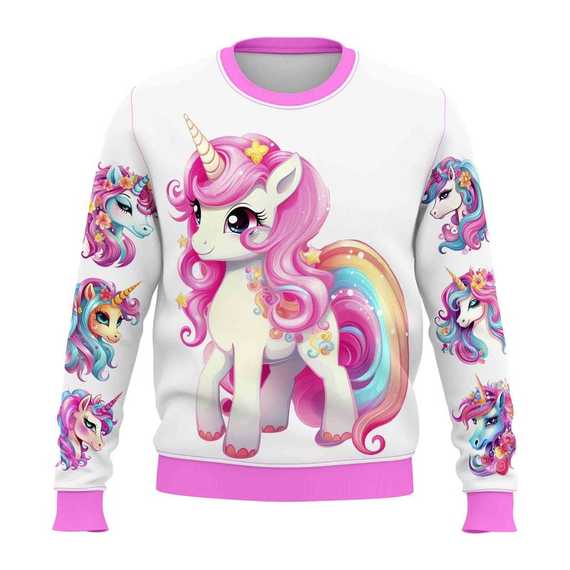 ESTAMPA MANIA - Polerón Infantil Unicornio D9