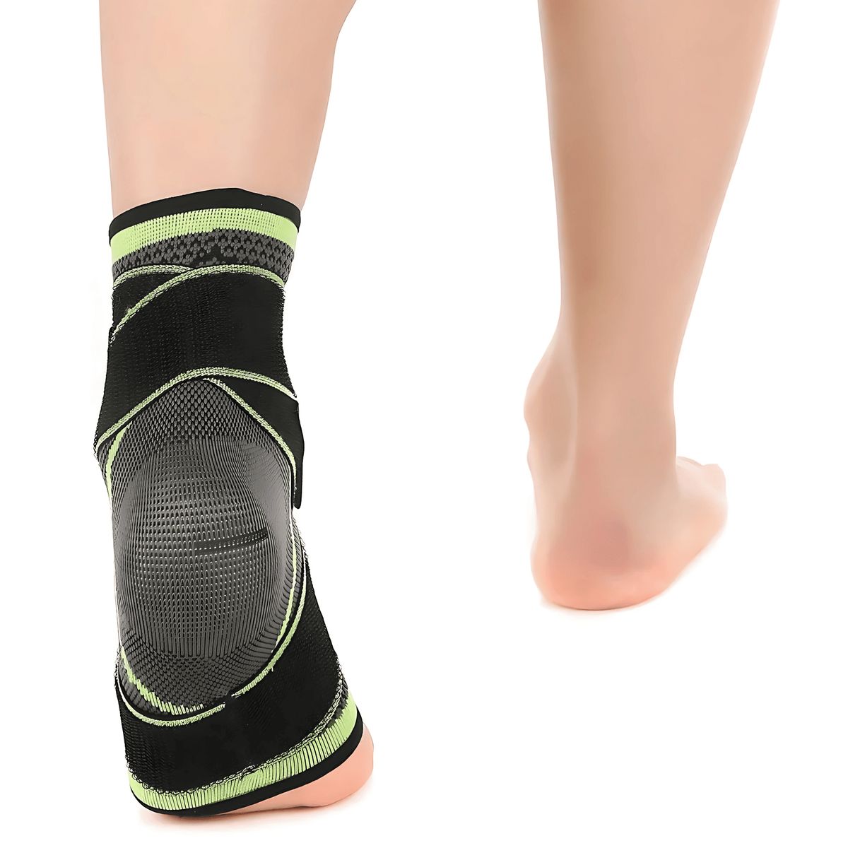 GENERICO - Tobillera De Compresión Ajustable Venda Elastica Ortopedica