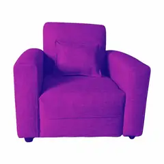 MUEBLES HVM - Sofa Infantil Morado Liss