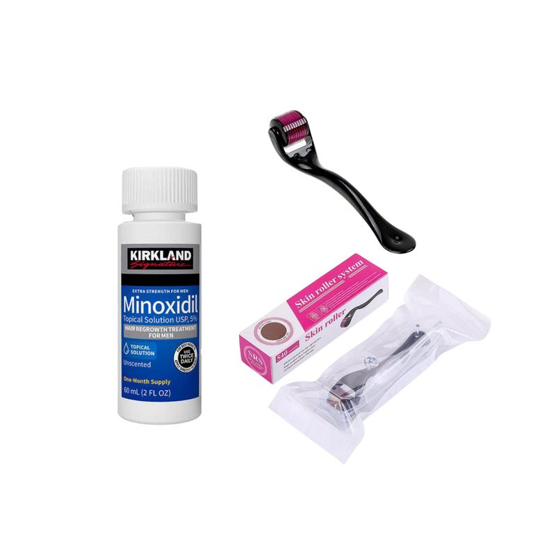 KIRKLAND - MINOXIDIL KIRKLAND 2 MESES MAS DERMAROLLER