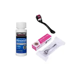 KIRKLAND - MINOXIDIL 2 MESES MAS DERMAROLLER