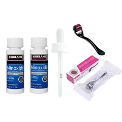 KIRKLAND - MINOXIDIL 2 MESES *DERMAROLLER GOTERO ORIGINAL