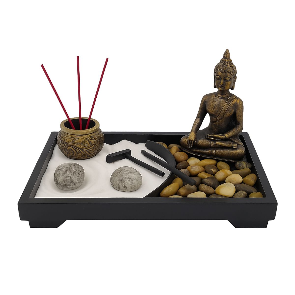 MOVI - Set Decorativo Zen con Estatua de Buda