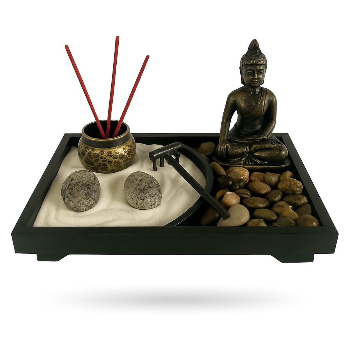 MOVI - Set Decorativo Zen con Estatua de Buda