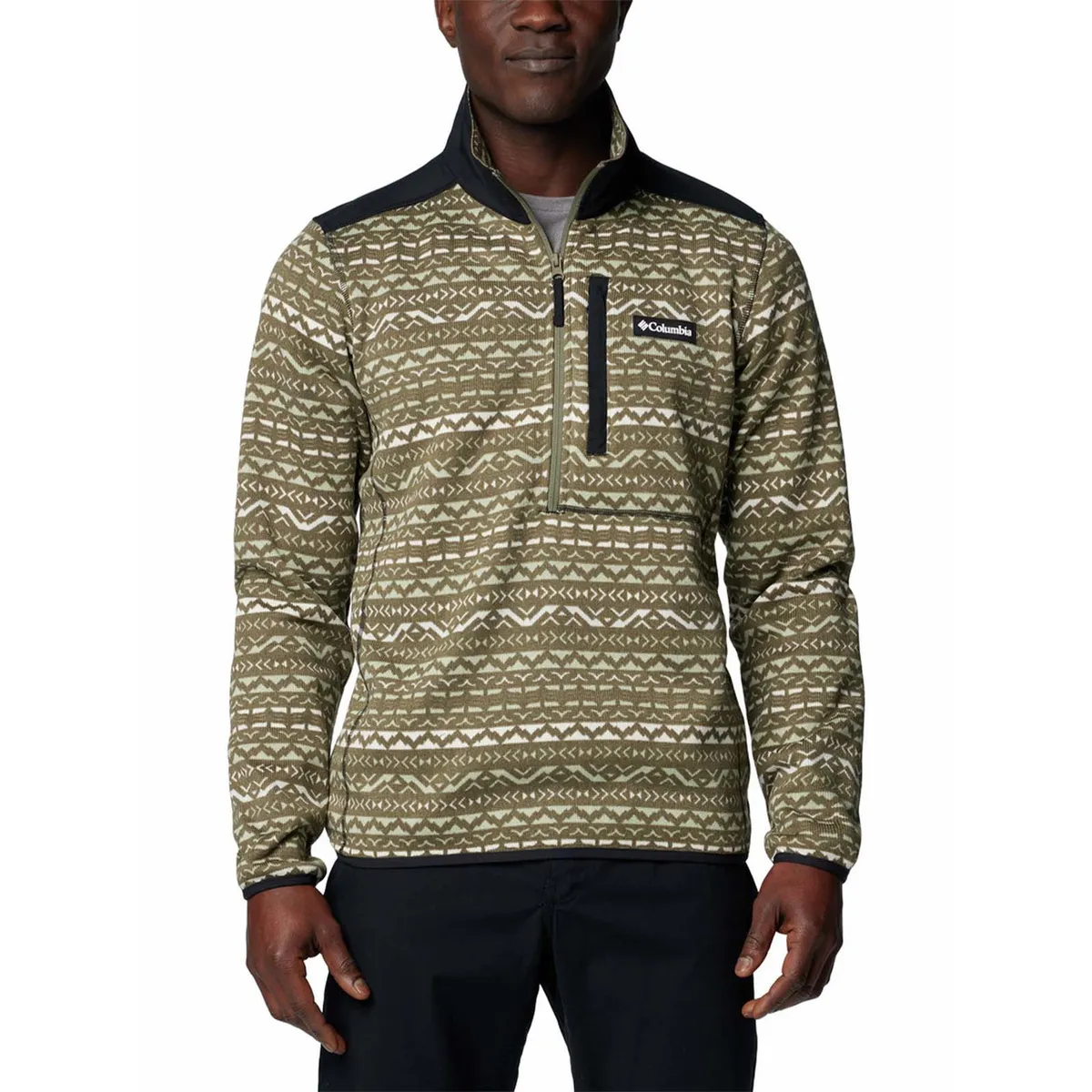 COLUMBIA - Polar Hombre Sweater Weather Half Gris COLUMBIA