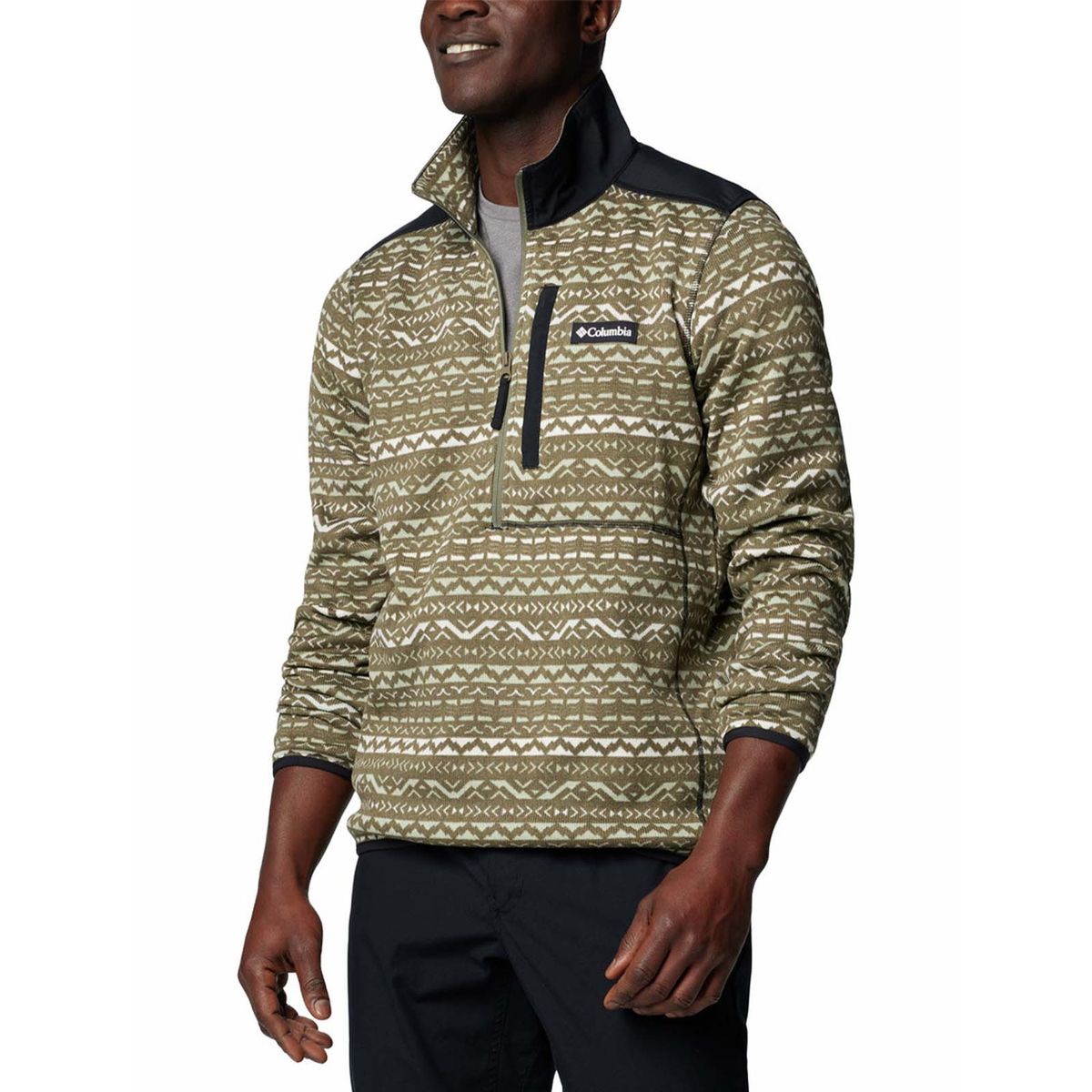 COLUMBIA - Polar Hombre Sweater Weather Half Gris COLUMBIA