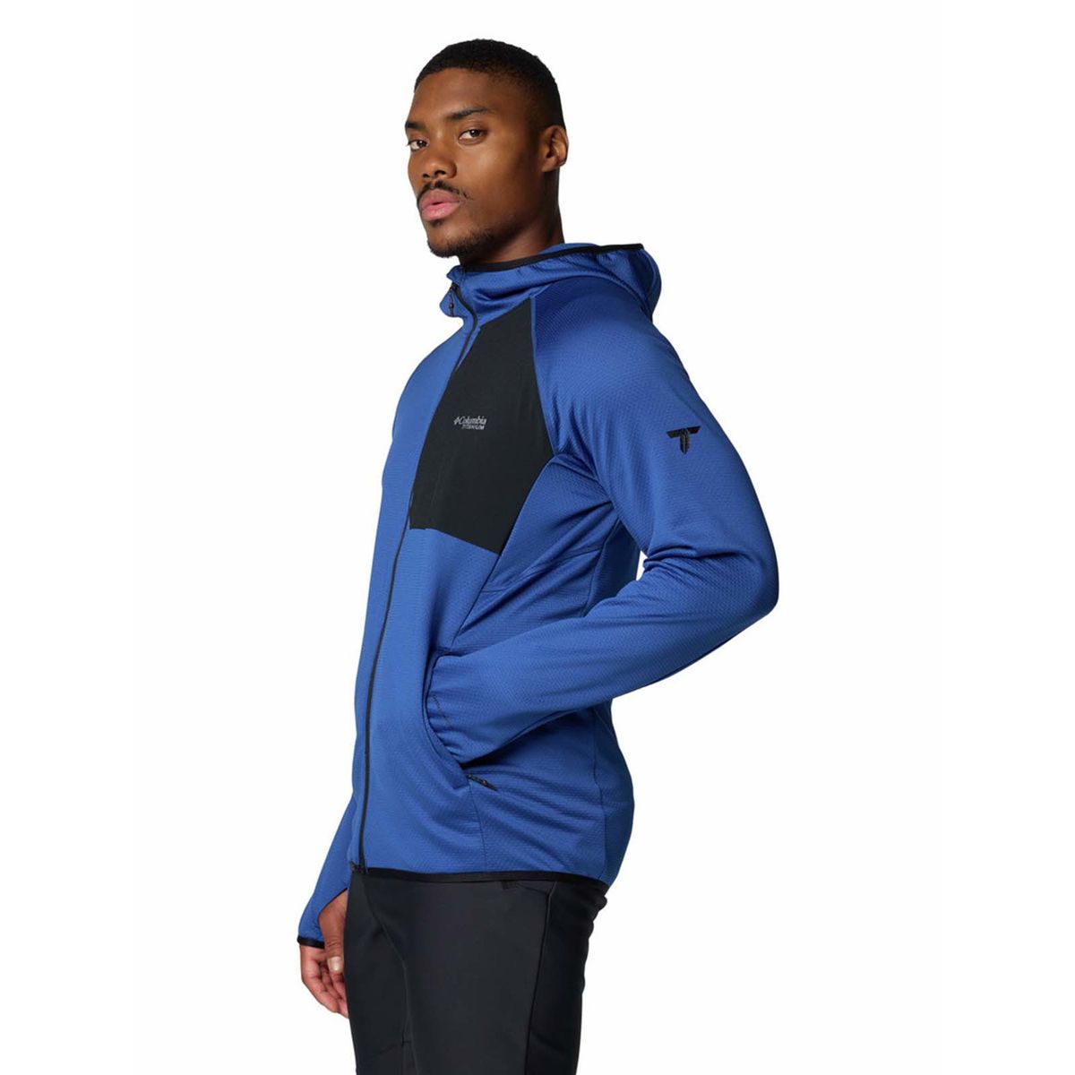 COLUMBIA - Polar Hombre Triple Canyon Grid Azul COLUMBIA