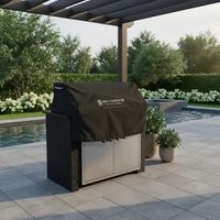 Funda Cobertor para parrilla parrillera empotrable Black M 2 - 3 quemadores En Vara´s.