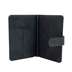 MOOSE - PORTA PASAPORTE NEGRO