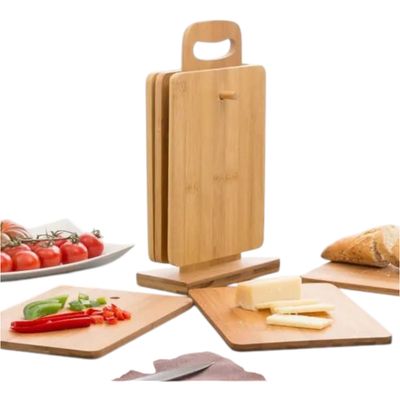 Imagen 2 del producto Set 4 Tablas De Picar Con Soporte