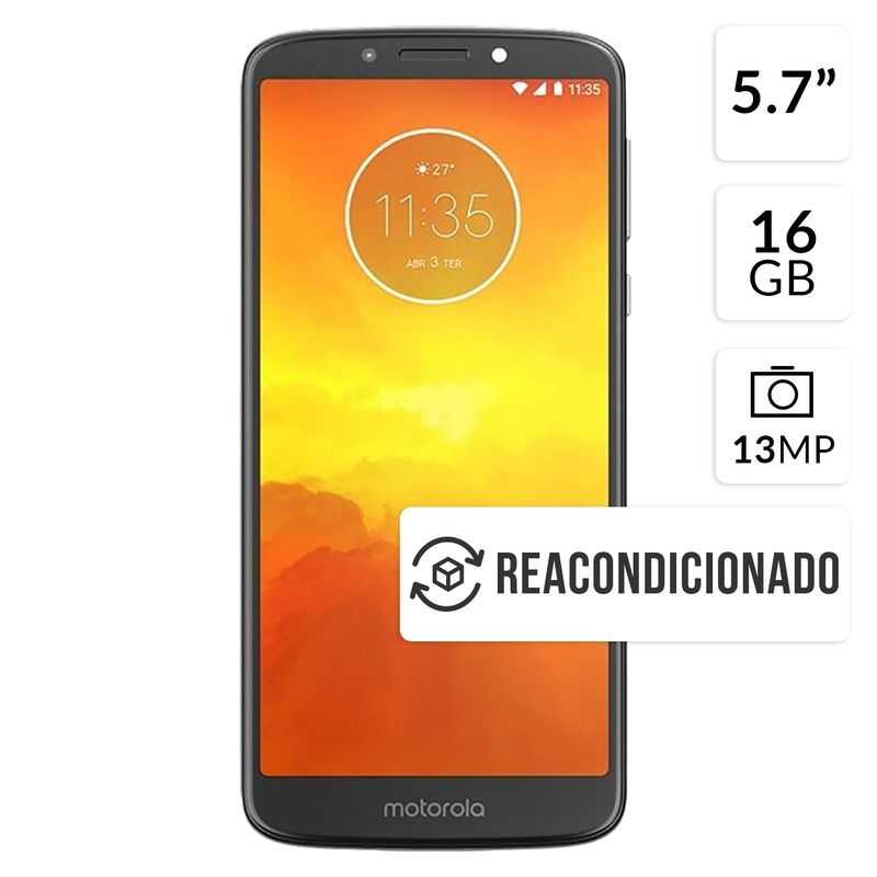 MOTOROLA - Motorola Moto E5 Xt1944-3 16gb (Reacondicionado)
