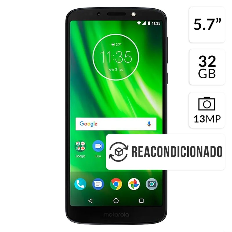 MOTOROLA - Motorola G6 Play Xt1922-4 (Reacondicionado)