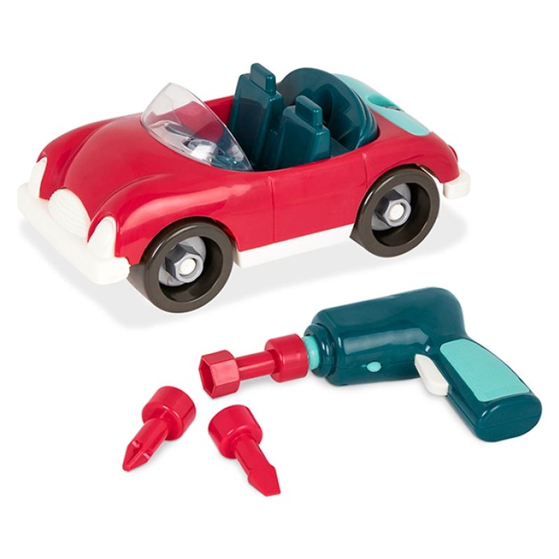 BATTAT TOY - Descapotable Desmontable Rojo Battat Toy