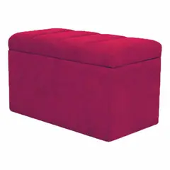 MUEBLES HVM - Banqueta Baúl Lineal FUSCIA