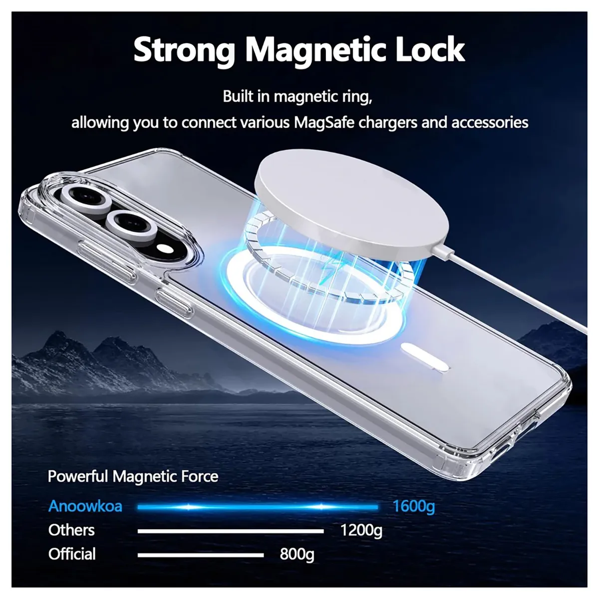 BELKRA - Carcasa Para Samsung  S25 Edge Magnetica Magsafe