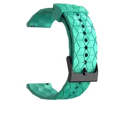 GENERICO - Correa Silicona Para Garmin 20mm Forerunner Venu Vivoactive Turquesa