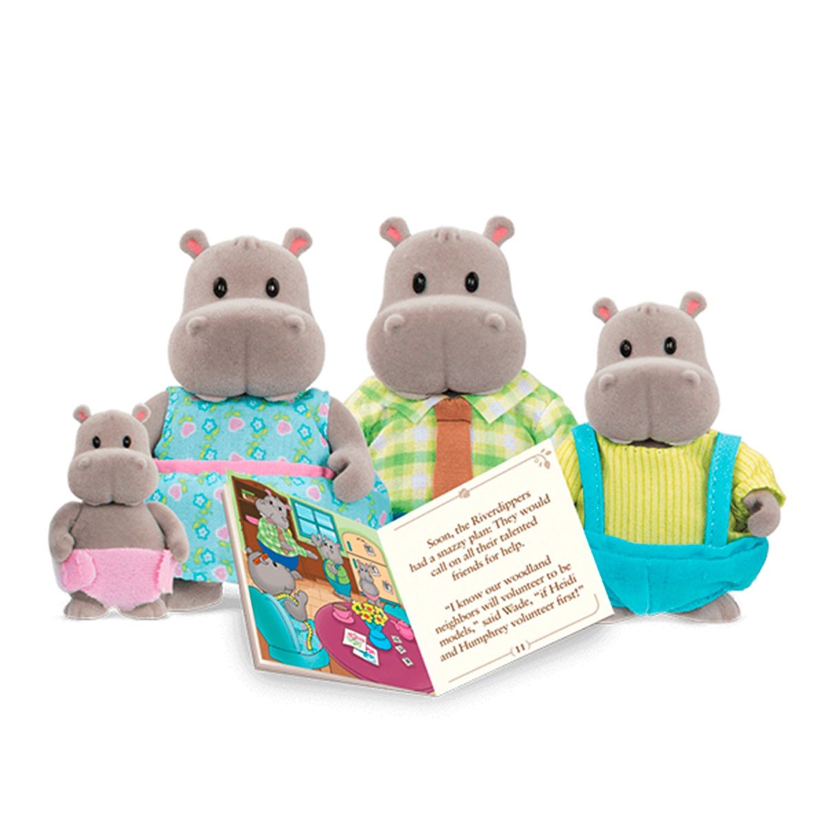 LI'L WOODZEZ - Familia Hipopotamos Li'L Woodzez