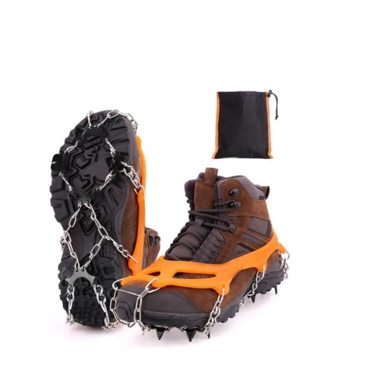 GENERICO - Crampones Antideslizantes Crampon Crampones Nieve Crampones