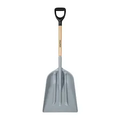 TRUPER - Pala con Cabeza Plástica y Mango de Madera Puño en Y