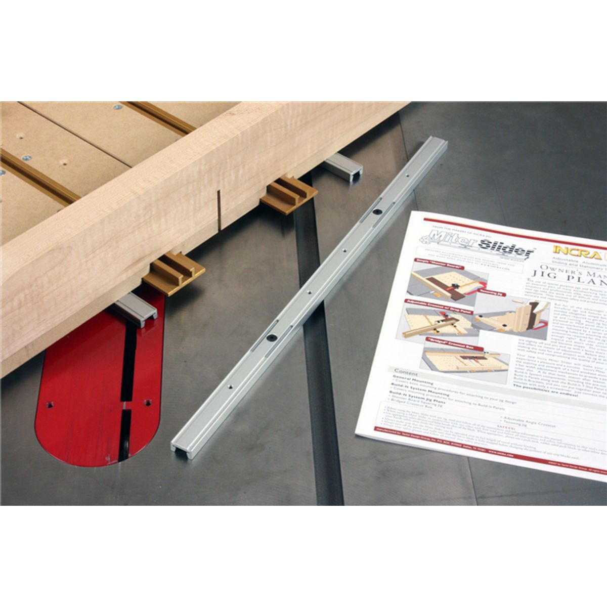 MILESCRAFT - Deslizador de inglete 18 Incra