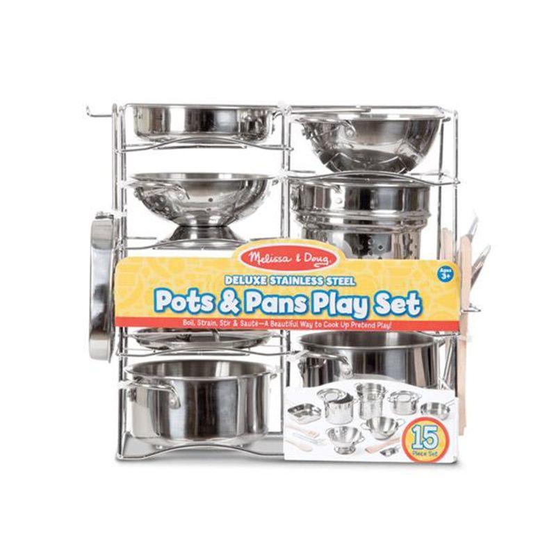 MELISSA & DOUG - Caramba Melissa Doug Set Ollas Y Sartenes