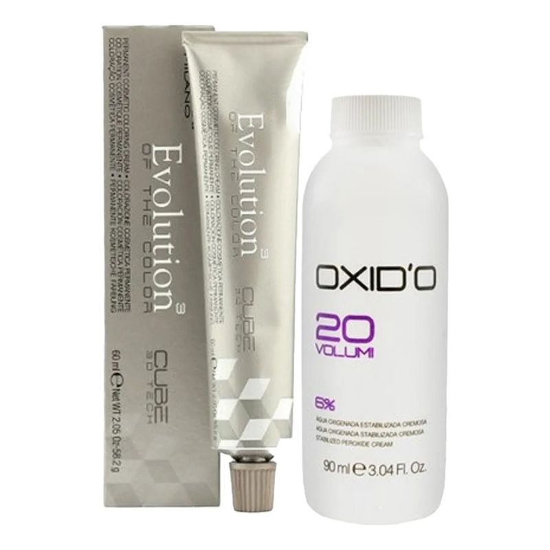 NO LOGO - Tintura Evolution 60ml+Activador 90ml 11.13 rubio platino ceniza dorad