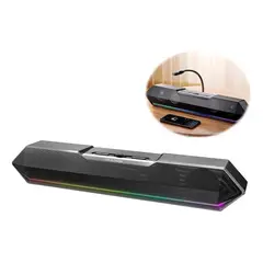 CASTLEN - Bocina Subwoofer Altavoz Portátil Bluetooth 5.3 Micrófono