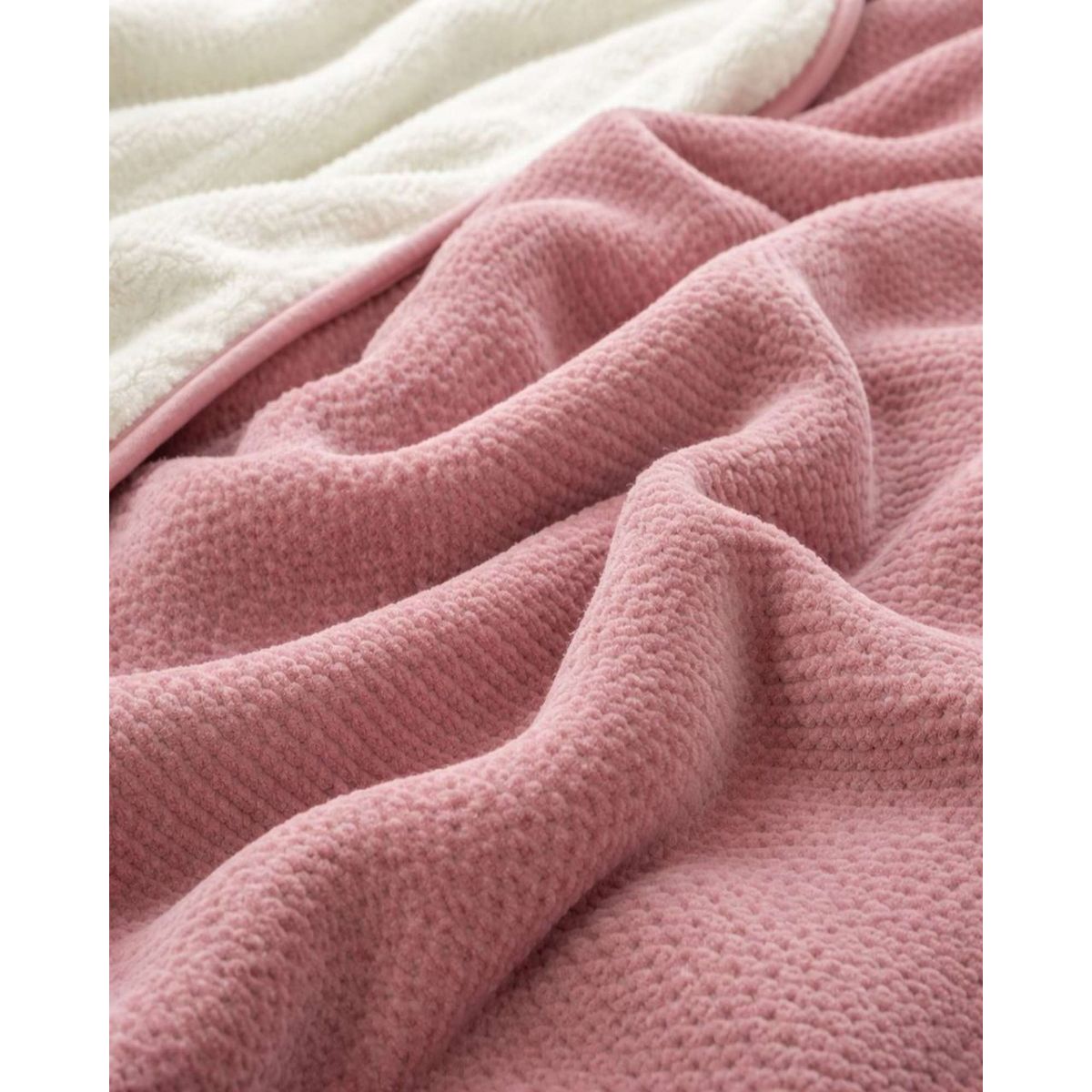 GENERICO - FRAZADA CON CHIPORRO KING 230X250cm Rosa