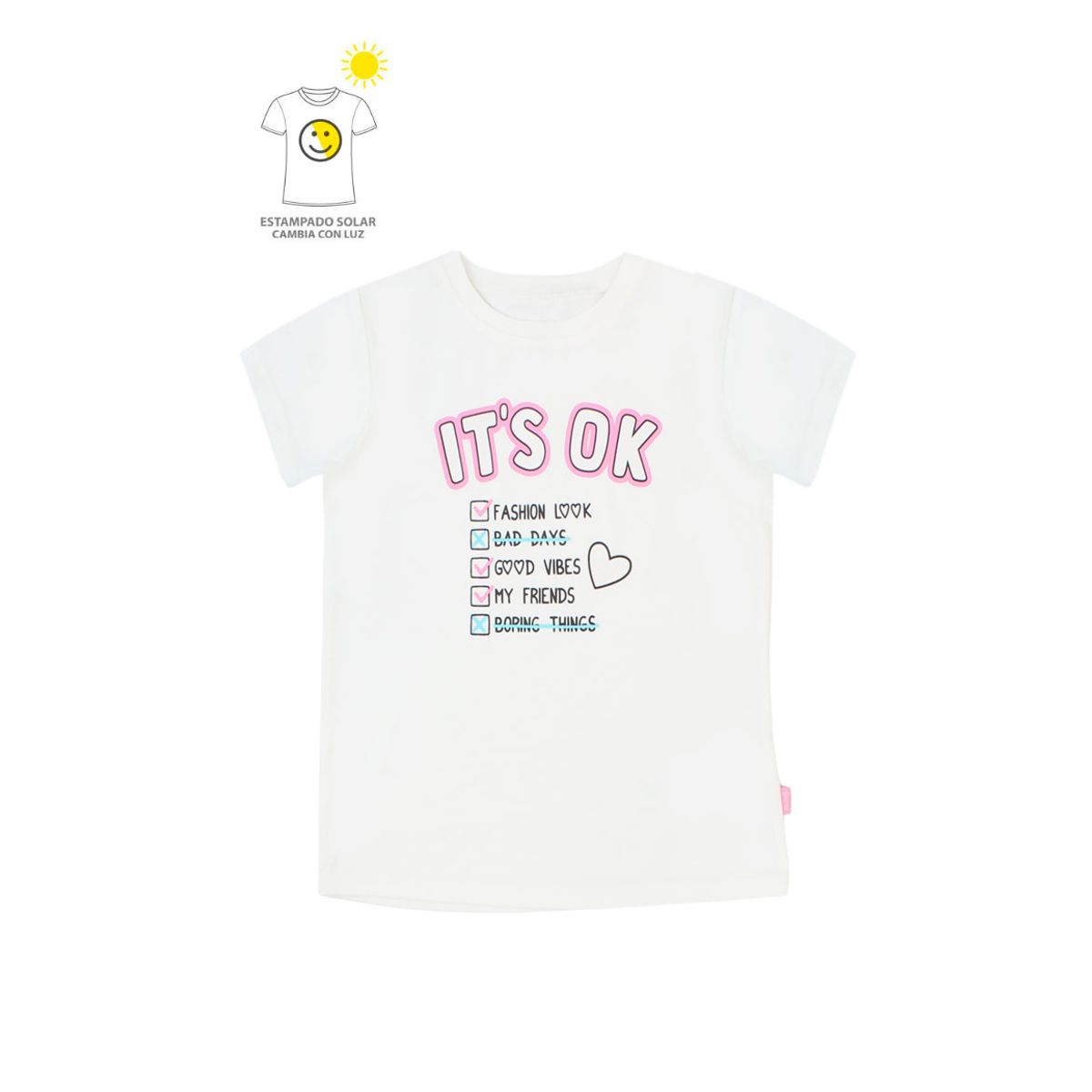 FICCUS - Polera Niño Day To Day 2610691 Beige Ficcus