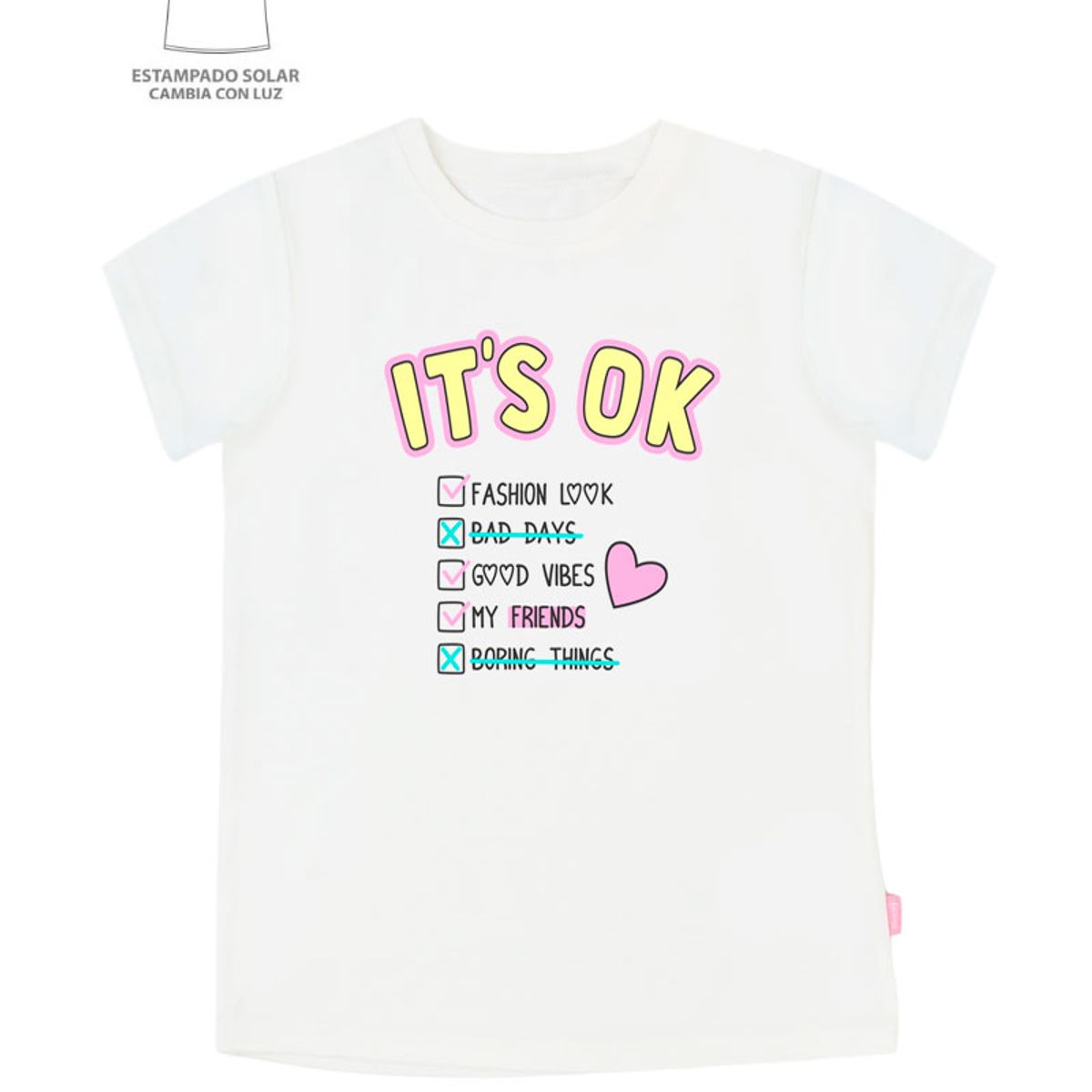 FICCUS - Polera Niño Day To Day 2610691 Beige Ficcus