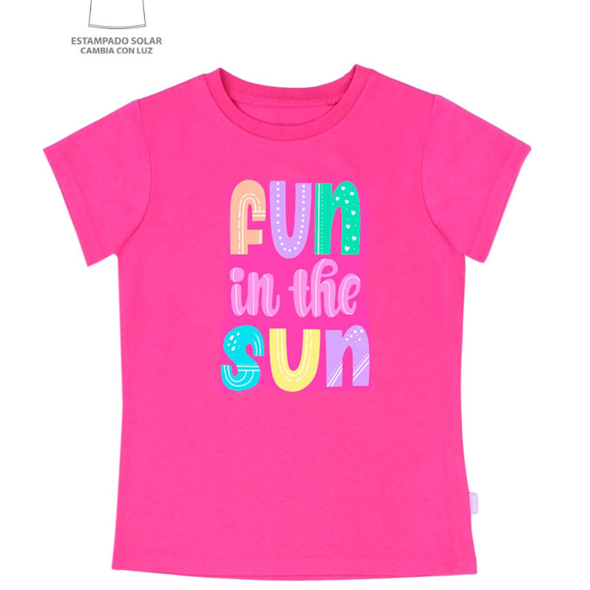 FICCUS - Polera Niño Day To Day 2610691 Beige Ficcus