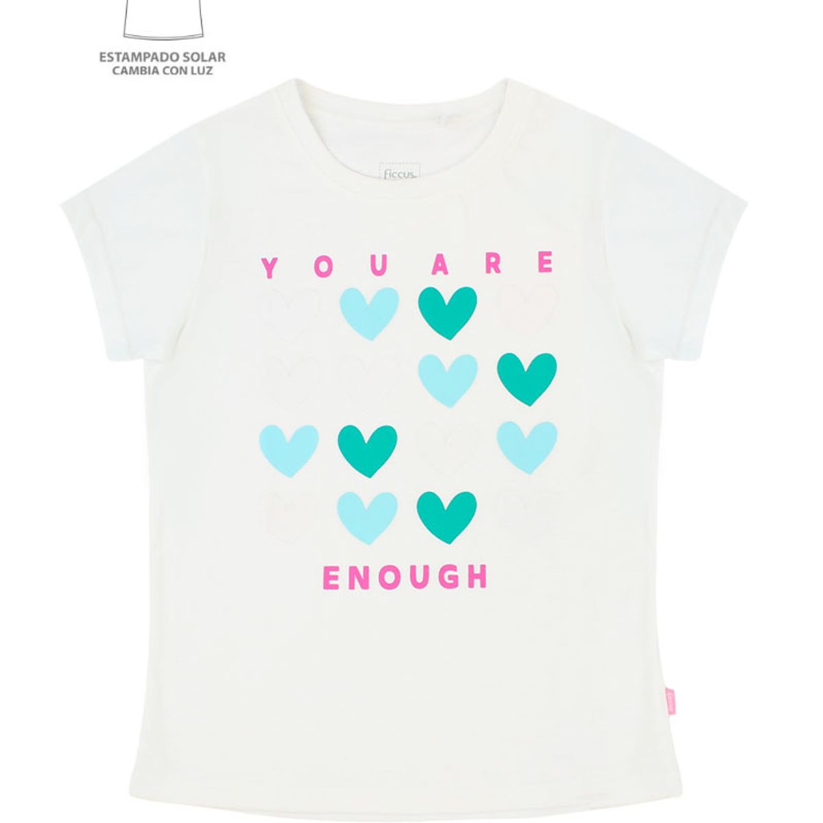 FICCUS - Polera Niño Day To Day 2610691 Beige Ficcus